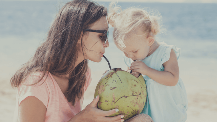 What are some good food sources of beneficial bacteria for mom and baby?